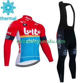 Set Langarmtrikot + Trägerhose Lange Winter Thermal Fleece Lotto Dstny 2023